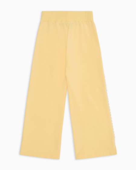 Armani Pantalones de punto de mezcla de modal con cintura elástica Rebajas de fin de temporada