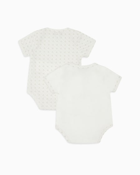 Armani Lot de 2 bodys en jersey avec logo et aigles optiques En oferta