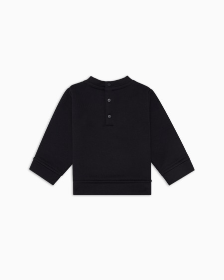 Armani Sudadera de mezcla de modal con logotipo Rebajas baratas