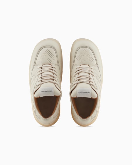 Armani Deportivas con detalles de napa acolchada Los más vendidos