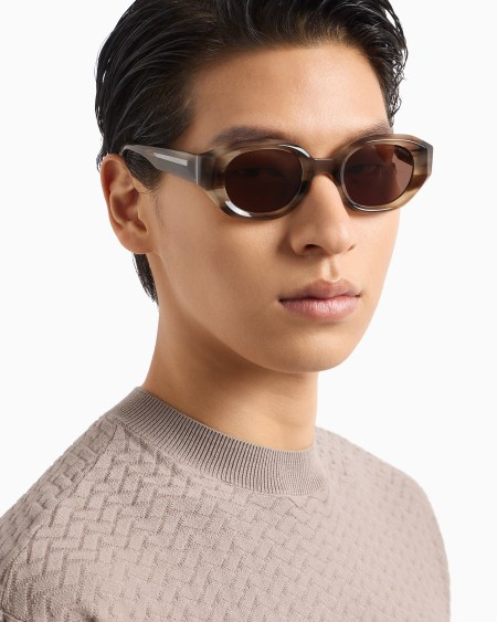 Armani Gafas de sol de forma irregular para hombre Tienda