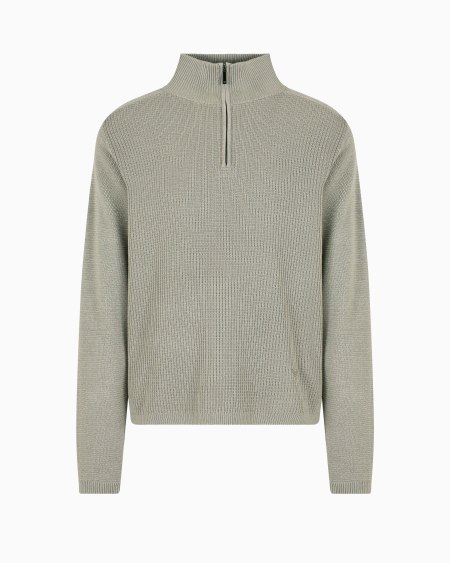 Armani Jersey de punto mixto en mezcla de lyocell y mohair ASV Envío gratis