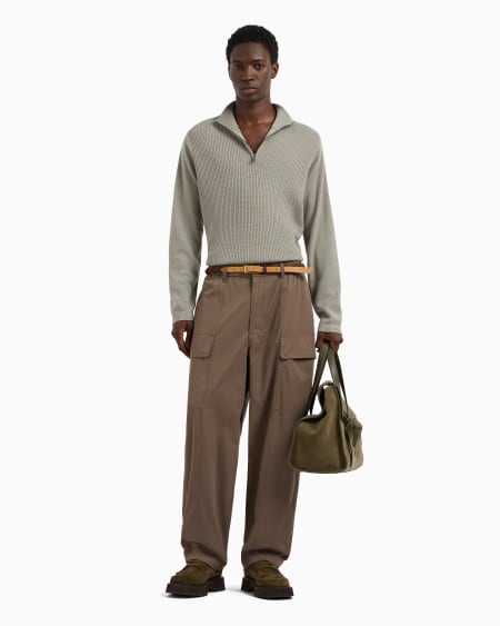 Armani Jersey de punto mixto en mezcla de lyocell y mohair ASV Envío gratis