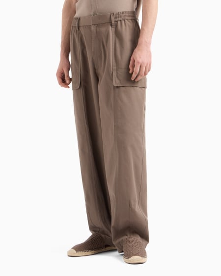 Armani Pantalones cargo de algodón Oferta especial