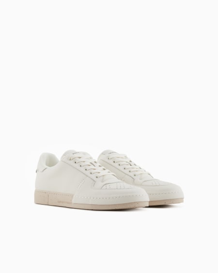 Armani Deportivas de piel lisa Envío internacional gratuito