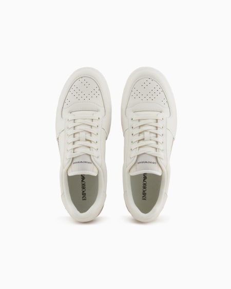 Armani Deportivas de piel lisa Envío internacional gratuito