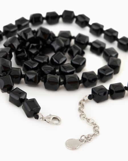 Armani Collar con piedras facetadas Rebajas de fin de temporada