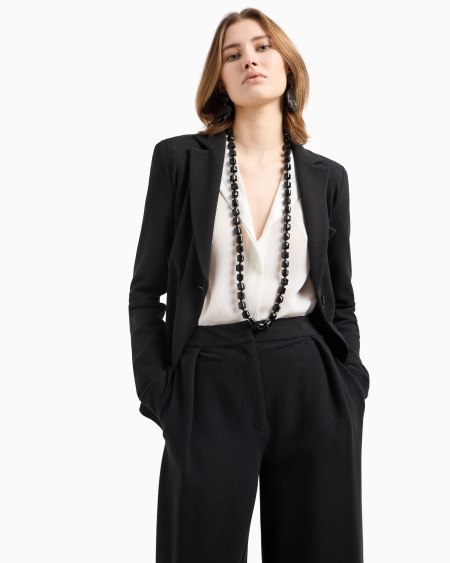 Armani Collar con piedras facetadas Rebajas de fin de temporada
