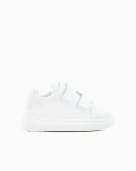 Armani Deportivas de piel con velcro Rebajas online