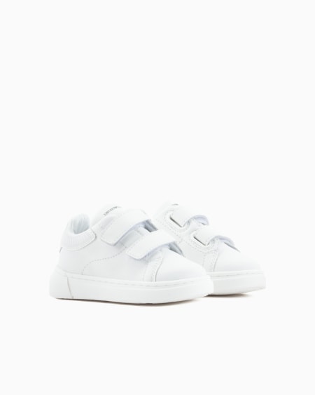 Armani Deportivas de piel con velcro Rebajas online
