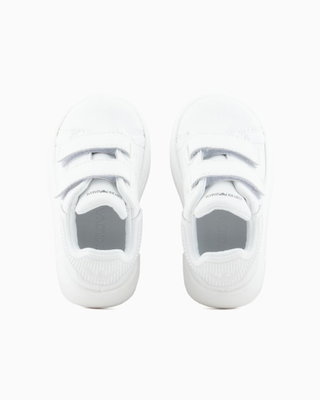 Armani Deportivas de piel con velcro Rebajas online