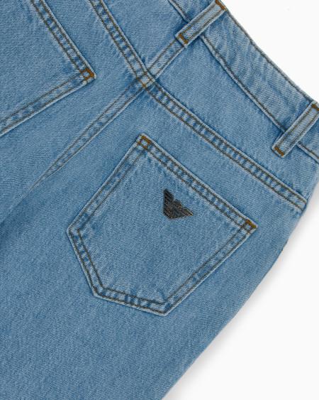 Armani Vaqueros de denim con pernera ovalada Oferta especial de fábrica