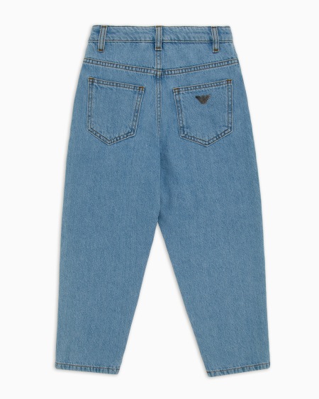 Armani Vaqueros de denim con pernera ovalada Oferta especial de fábrica