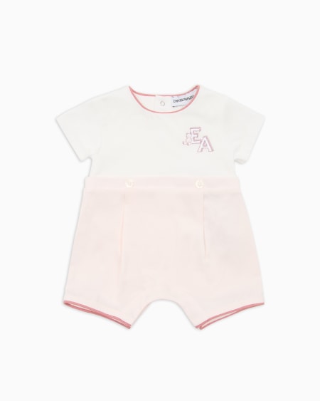 Armani Pelele de punto con logotipo EA Oferta exclusiva