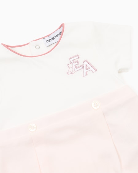 Armani Pelele de punto con logotipo EA Oferta exclusiva