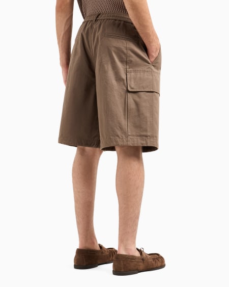 Armani Bermudas tipo cargo de algodón Outlet