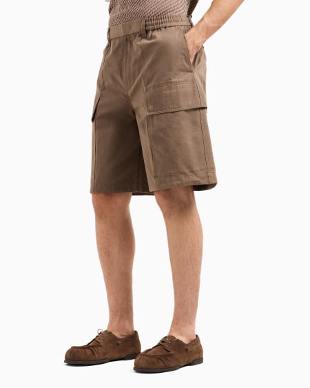 Armani Bermudas tipo cargo de algodón Outlet