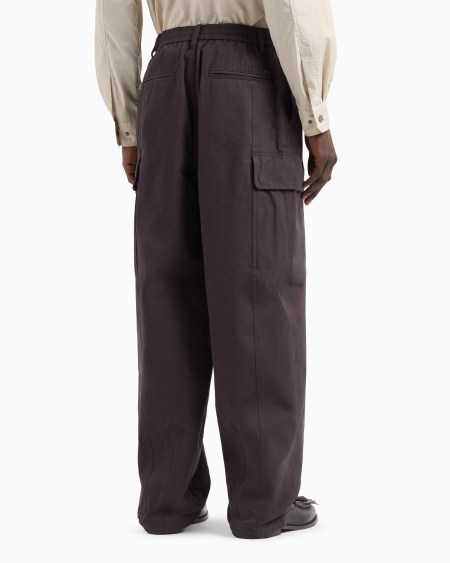 Armani Pantalones cargo de algodón Rebajas baratas