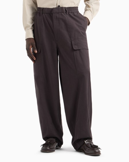 Armani Pantalones cargo de algodón Rebajas baratas
