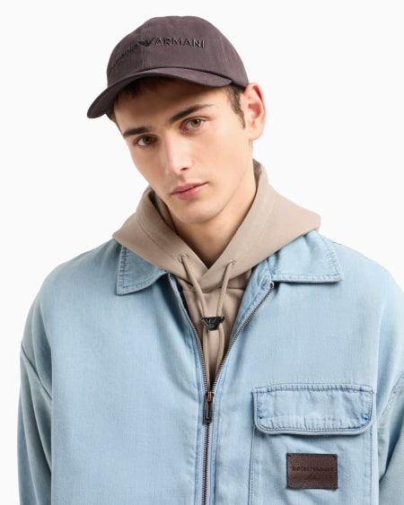 Armani Gorra de béisbol con bordado Emporio Armani Rebajas de fábrica