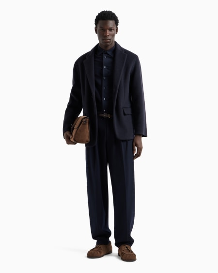 Armani Camisa de punto superfino de mezcla de lyocell ASV Último día