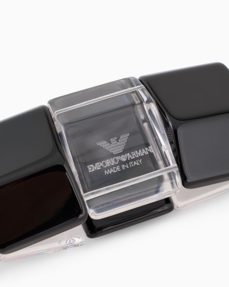 Armani Pulsera elástica facetada Liquidación