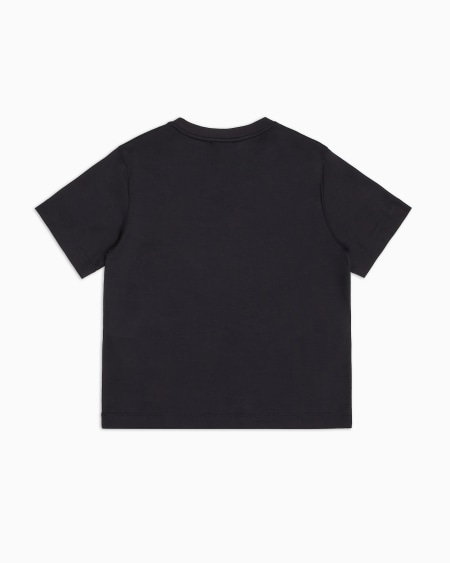Armani Camiseta de punto de mezcla de lyocell con estampado de serpiente ASV Envío gratis