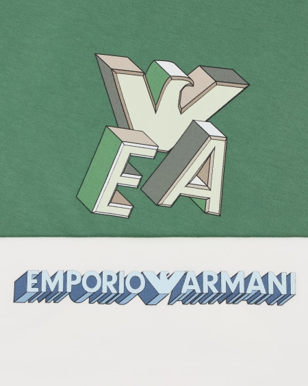 Armani Paquete de dos camisetas con logotipo estampado Liquidación