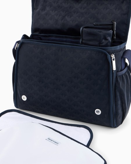 Armani Conjunto de bolso Mummy con logotipo integral de águila Tienda de fábrica