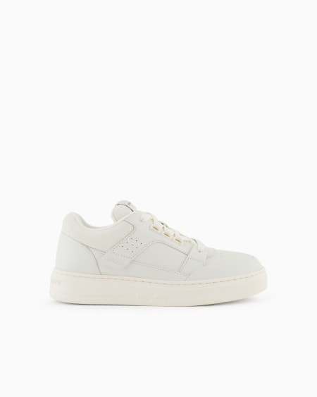 Armani Deportivas de piel y malla con detalles en contraste Rebajas top