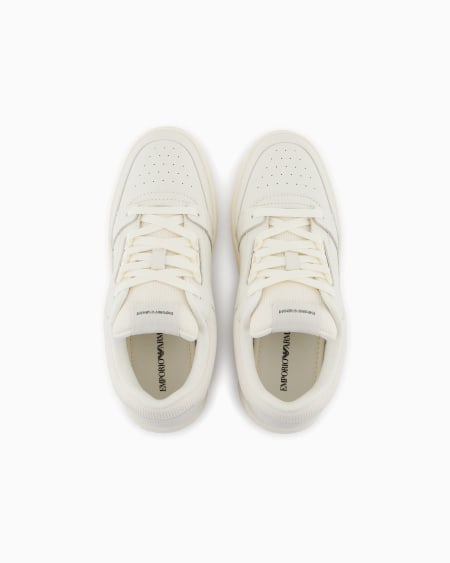 Armani Deportivas de piel y malla con detalles en contraste Rebajas top