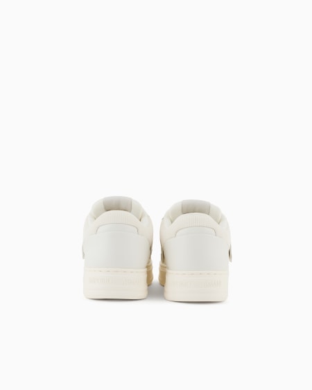 Armani Deportivas de piel y malla con detalles en contraste Rebajas top