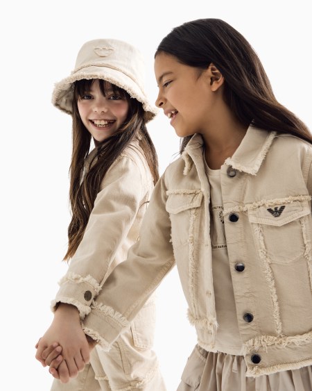 Armani Chaqueta en denim teñido en prenda Promoción trimestral