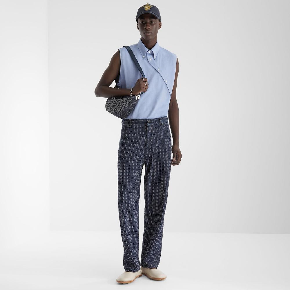 Fendi Pantalón vaquero largo Oferta especial de fábrica