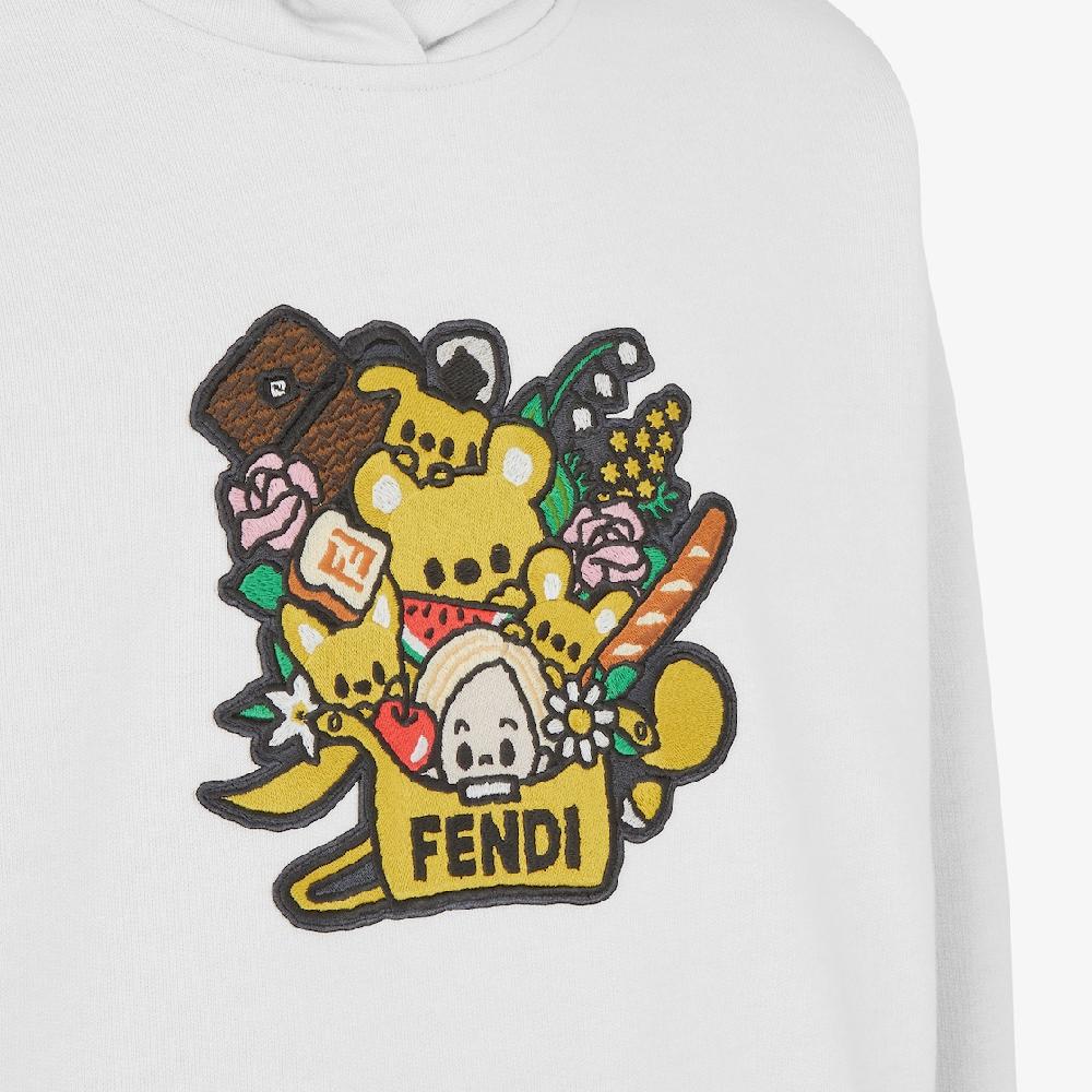 Fendi Sudadera Silvia And The Baguette Oferta especial de fábrica
