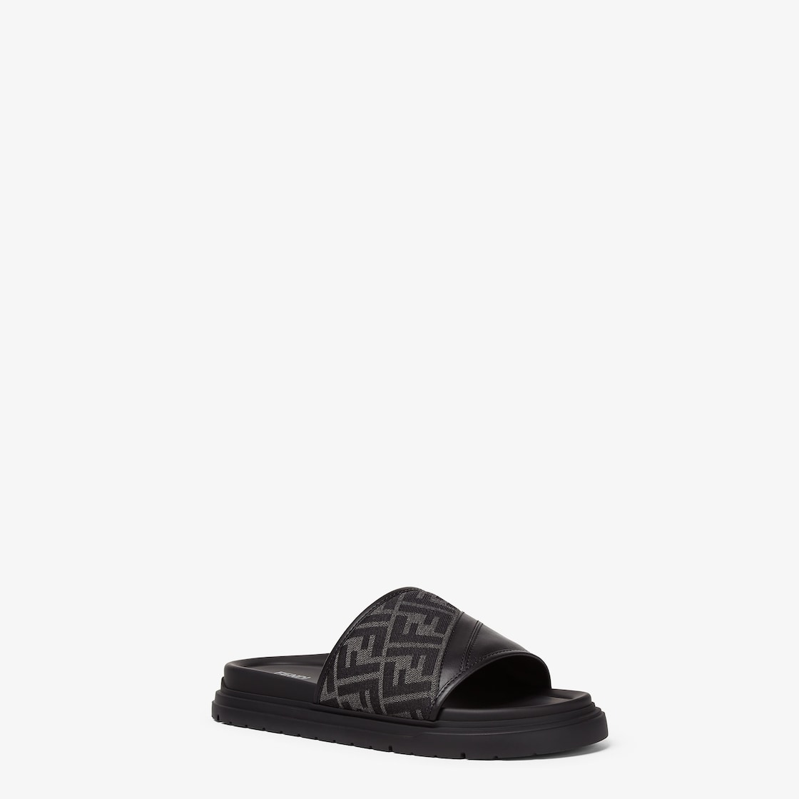 Fendi Sandalia tipo chancla Fendi Diagonal