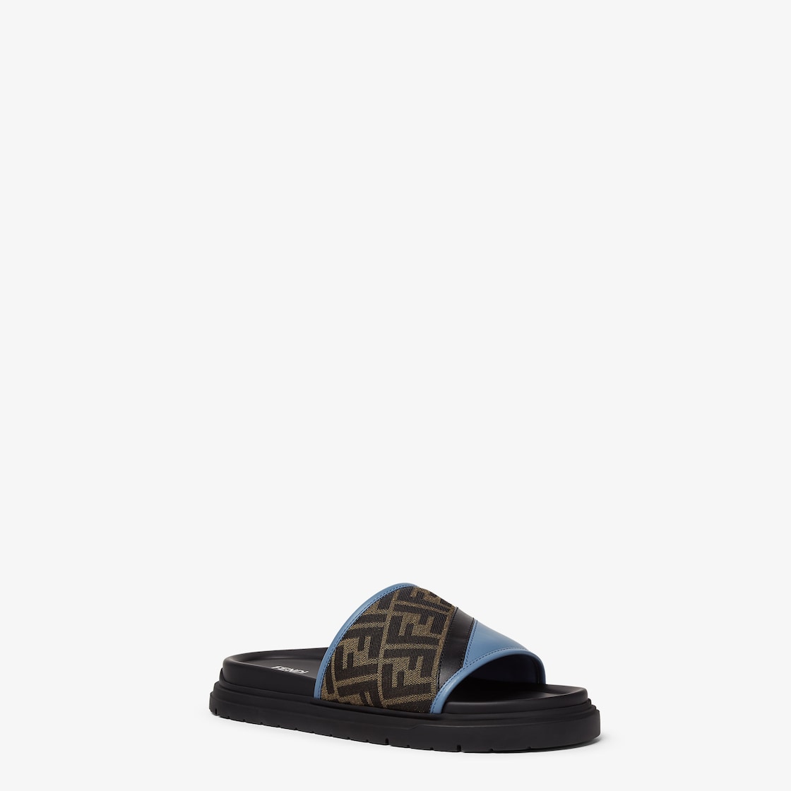 Fendi Sandalia tipo chancla Fendi Diagonal