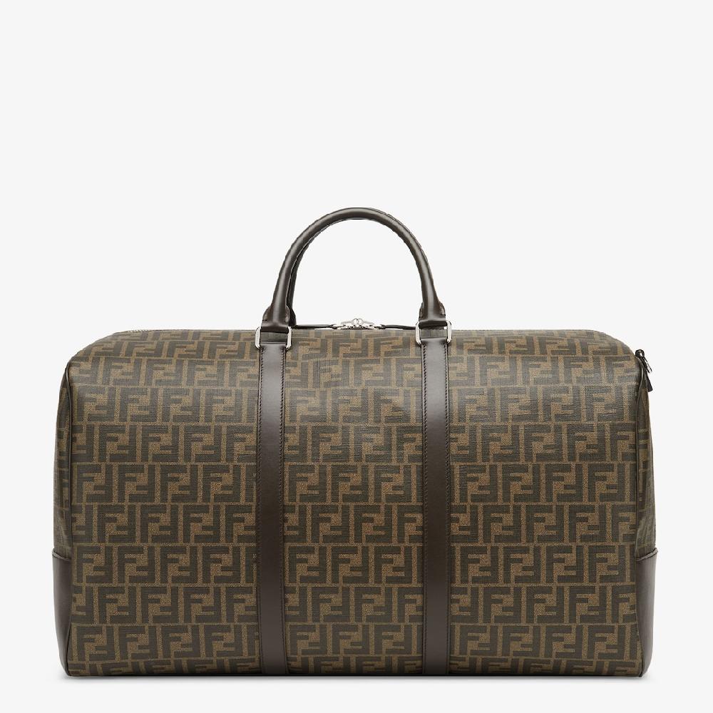 Fendi Bolsa de viaje FF grande Descuento por venta flash