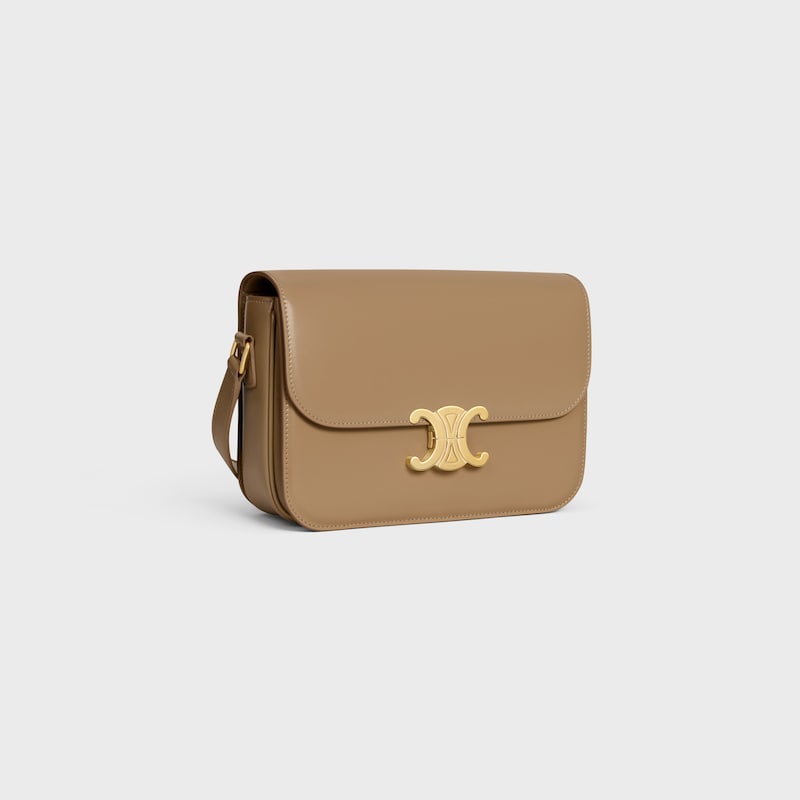 Celine BOLSO TRIOMPHE CLASSIQUE DE PIEL DE BECERRO BRILLANTE Tienda