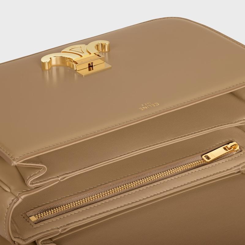 Celine BOLSO TRIOMPHE CLASSIQUE DE PIEL DE BECERRO BRILLANTE Tienda