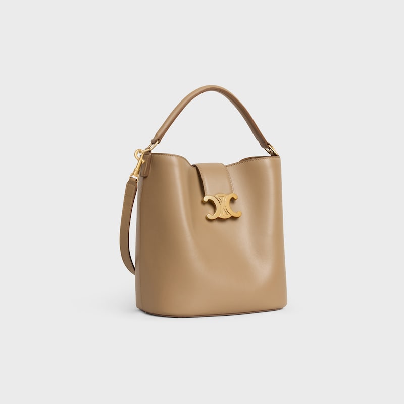 Celine BOLSO CUBO LOUISE MEDIANO DE PIEL DE BECERRO LISA Rebajas top