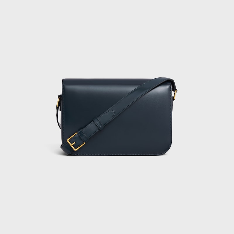 Celine BOLSO TRIOMPHE CLASSIQUE DE PIEL DE BECERRO BRILLANTE Envío gratis
