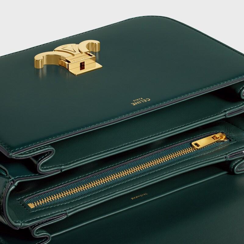 Celine Bolso Triomphe Classique de piel de becerro brillante COMPRAR AHORA