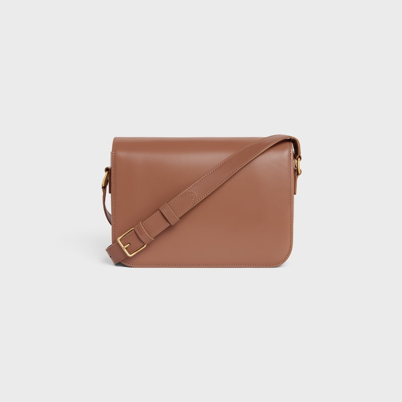 Celine Bolso Triomphe Classique de piel de becerro brillante Precio de fábrica