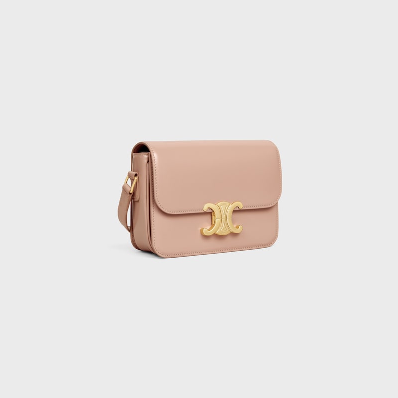 Celine BOLSO TEEN TRIOMPHE DE PIEL DE BECERRO BRILLANTE Grandes descuentos