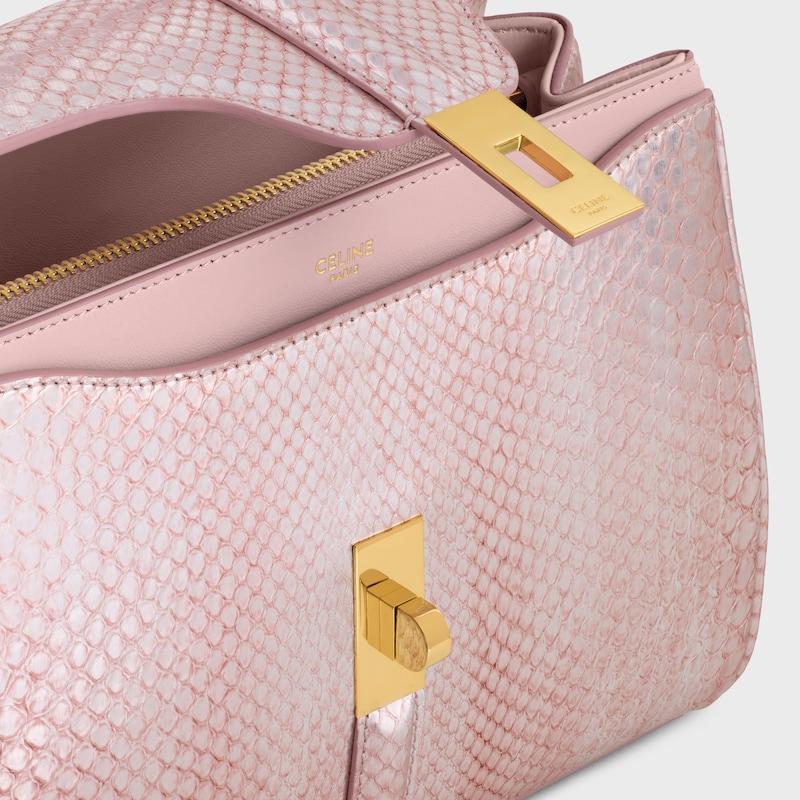 Celine BOLSO 16 PEQUEÑO DE PIEL DE PITÓN NACARADA Precios de Black Friday