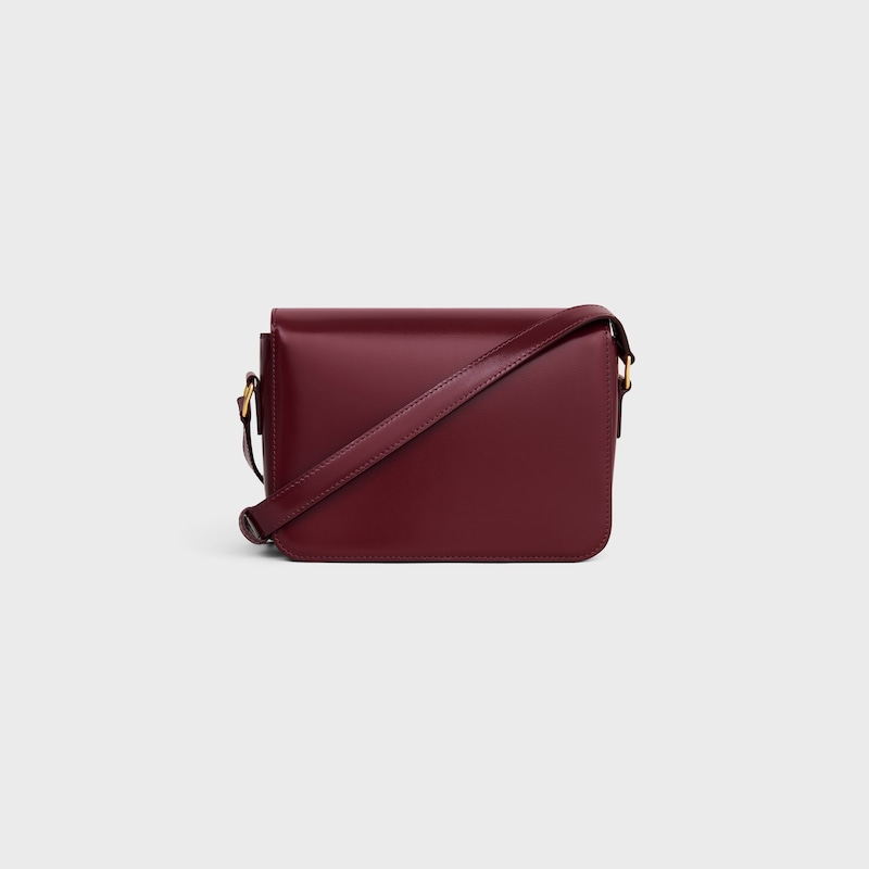 Celine BOLSO TEEN TRIOMPHE DE PIEL DE BECERRO BRILLANTE Tienda