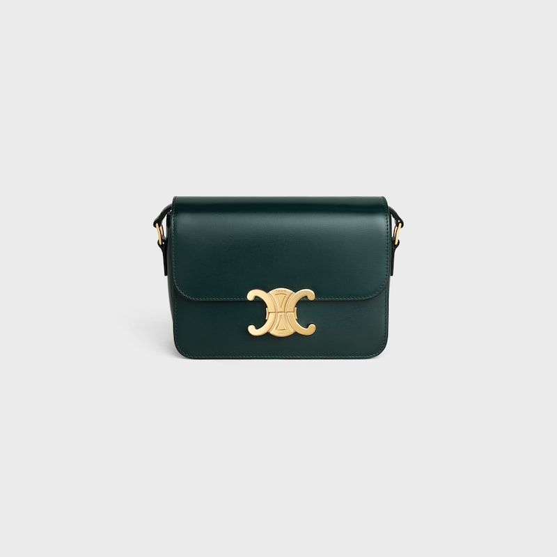 Celine BOLSO TEEN TRIOMPHE DE PIEL DE BECERRO BRILLANTE
