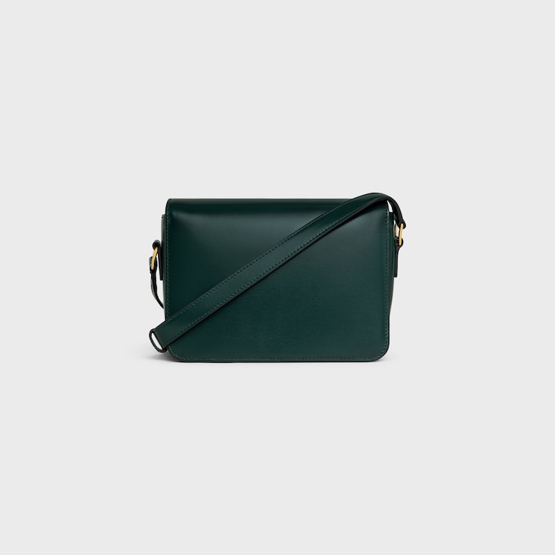 Celine BOLSO TEEN TRIOMPHE DE PIEL DE BECERRO BRILLANTE Tienda