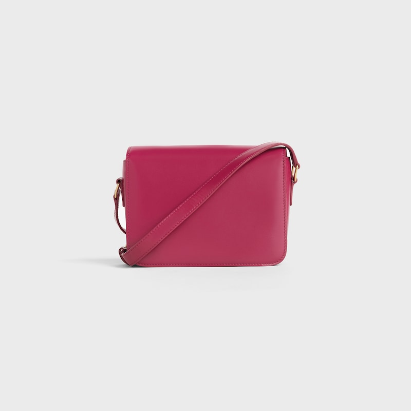 Celine Bolso Teen Triomphe de piel de becerro brillante Mejor oferta